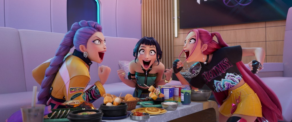 KPop Demon Hunters wins the Academy Award for Best Animated Feature.