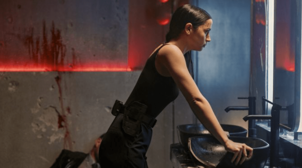 Ana de Armas as Eve in Ballerina. 