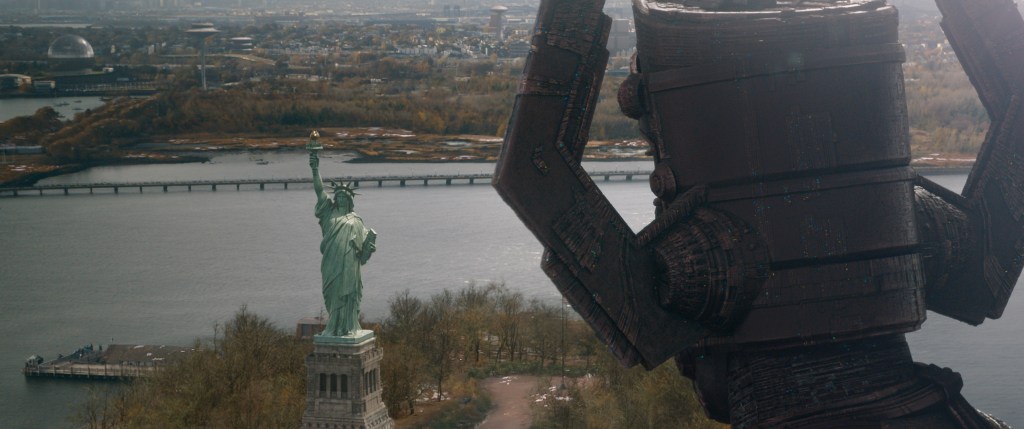 Still featuring Galactus from 20th Century Studios/Marvel Studios' The Fantastic Four: First Steps. (Photo courtesy of 20th Century Studios ©  MARVEL™.)