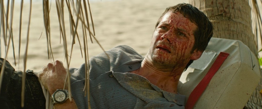 Dylan O'Brien as Bradley in Send Help. (Photo courtesy of 20th Century Studios)