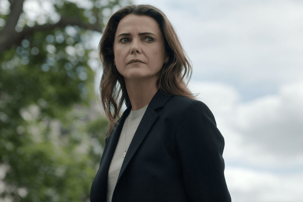 Keri Russell wins the Actor award for performance by a female actor in a Drama Series for The Diplomat at the 32nd Annual Actor Awards.