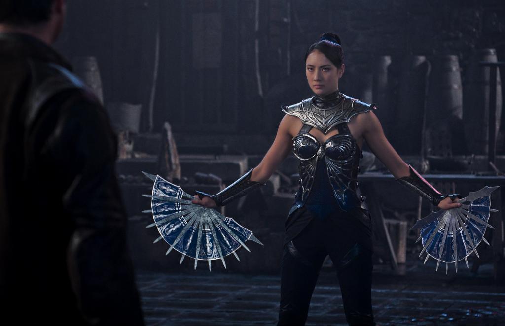 Adeline Rudolph as Kitana in Mortal Kombat II. (Photo courtesy of Warner Bros. Pictures)
