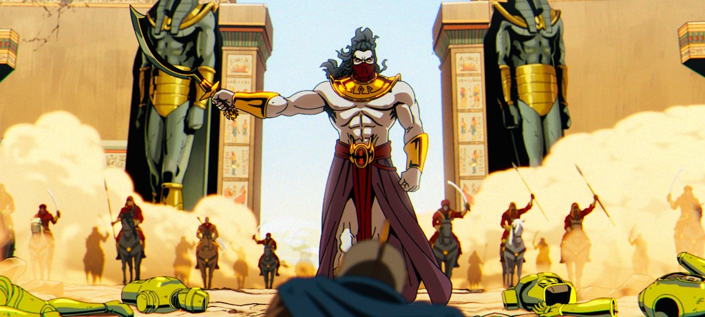 En Sabah Nur (voiced by Adetokumboh M'Cormack) in Marvel Animation's X-Men '97 Season 2. (Photo courtesy of Marvel. © 2026 Marvel. All Rights Reserved.)