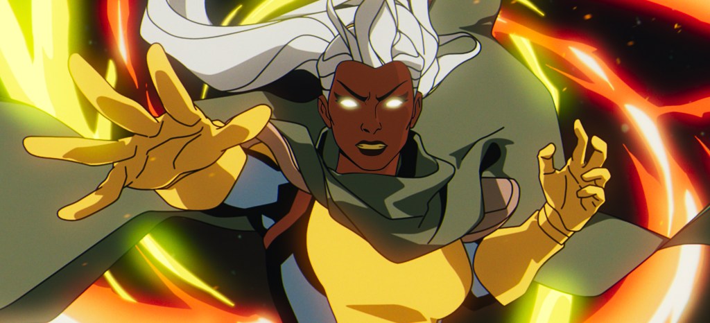 Storm (voiced by Alison Sealy-Smith) in Marvel Animation's X-Men '97 Season 2. (Photo courtesy of Marvel. © 2026 Marvel. All Rights Reserved.)