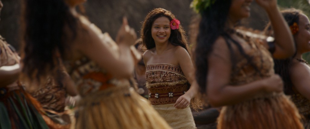 Catherine Laga'aia as Moana in Disney's live-action Moana. (Photo courtesy of Disney. © 2026 Disney Enterprises, Inc. All Rights Reserved.)